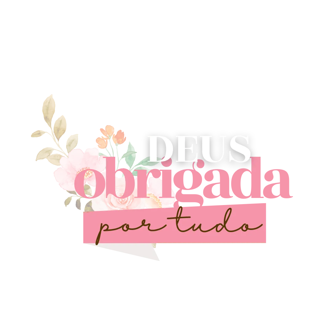 Mensagem Deus, obrigada por tudo