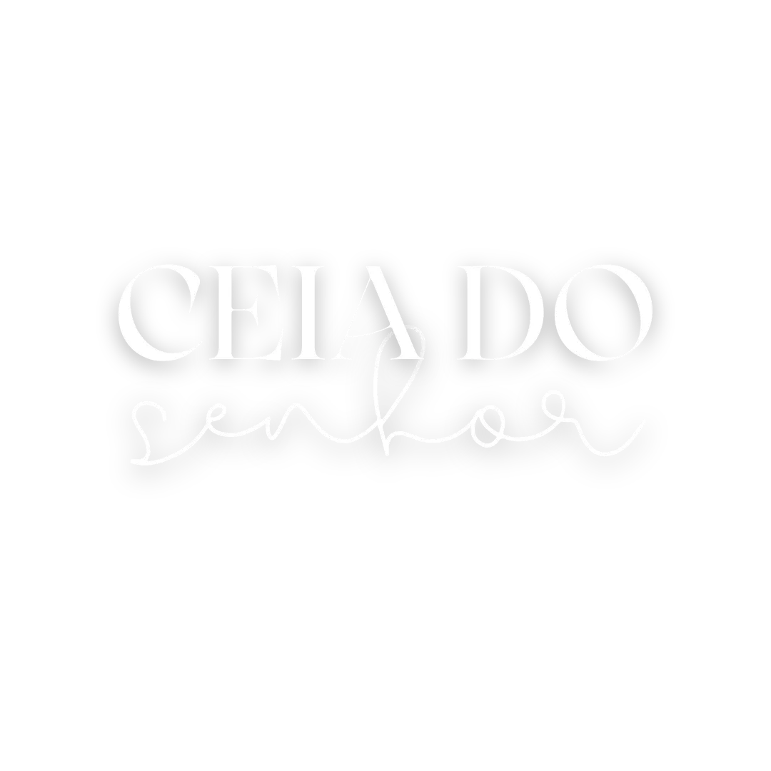 Mensagem cristã criada com tipografia delicada
